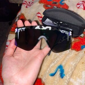 Pit Viper Sunglasses with Cowprint Frame